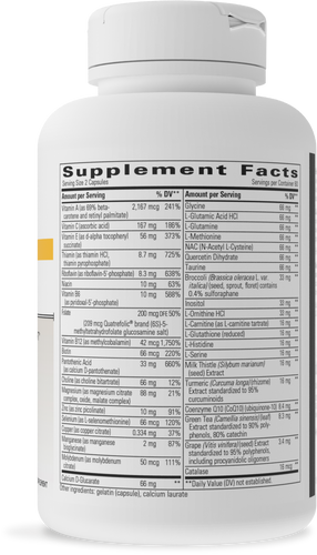 Nature's Way® | Detoxication Factors - right side of pack Sku:146004