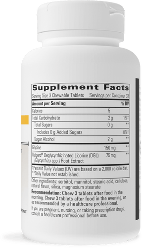 Nature's Way® | Rhizinate Fructose Free - right side of pack Sku:79021