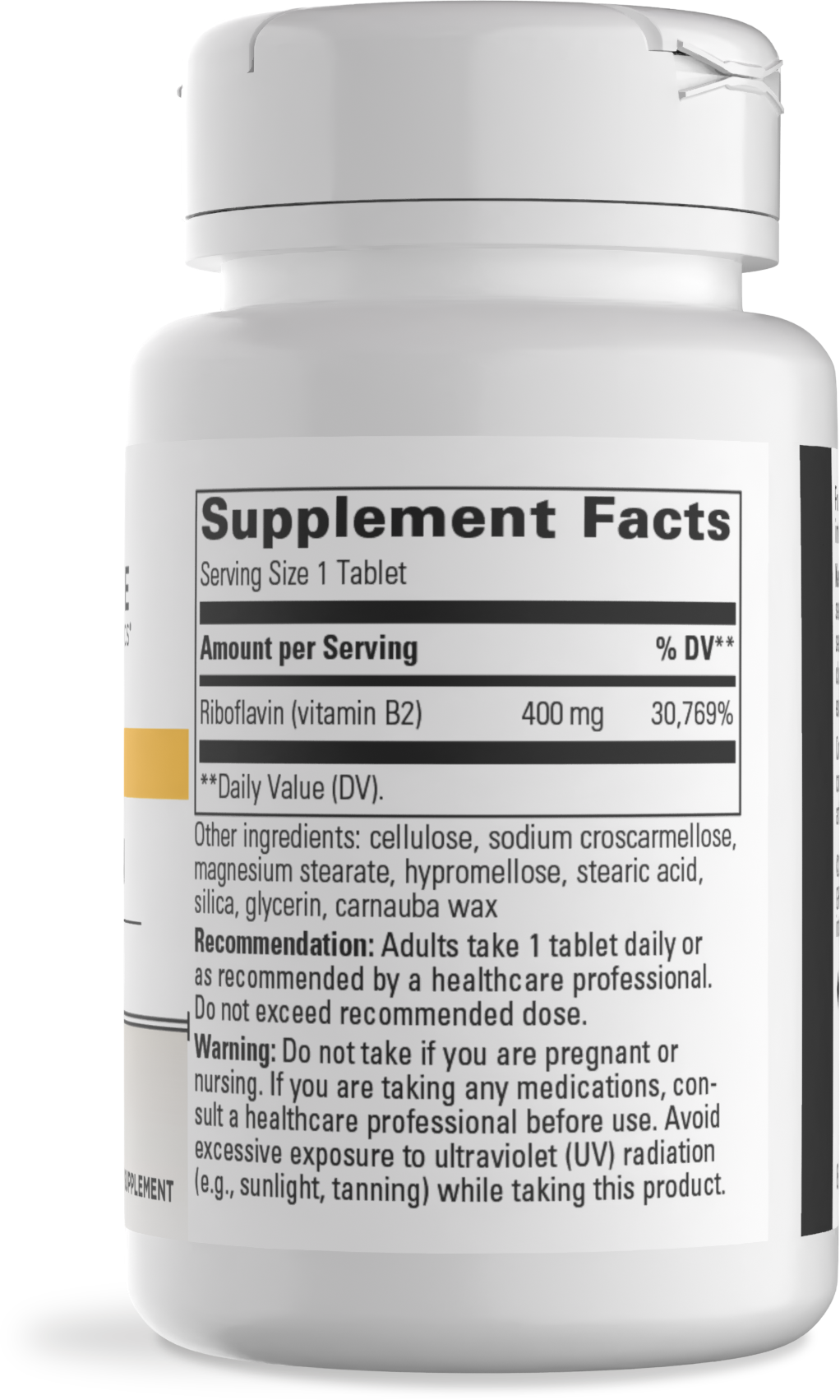 <{%MAIN1_76843%}>Nature's Way® | Riboflavin - right side of pack