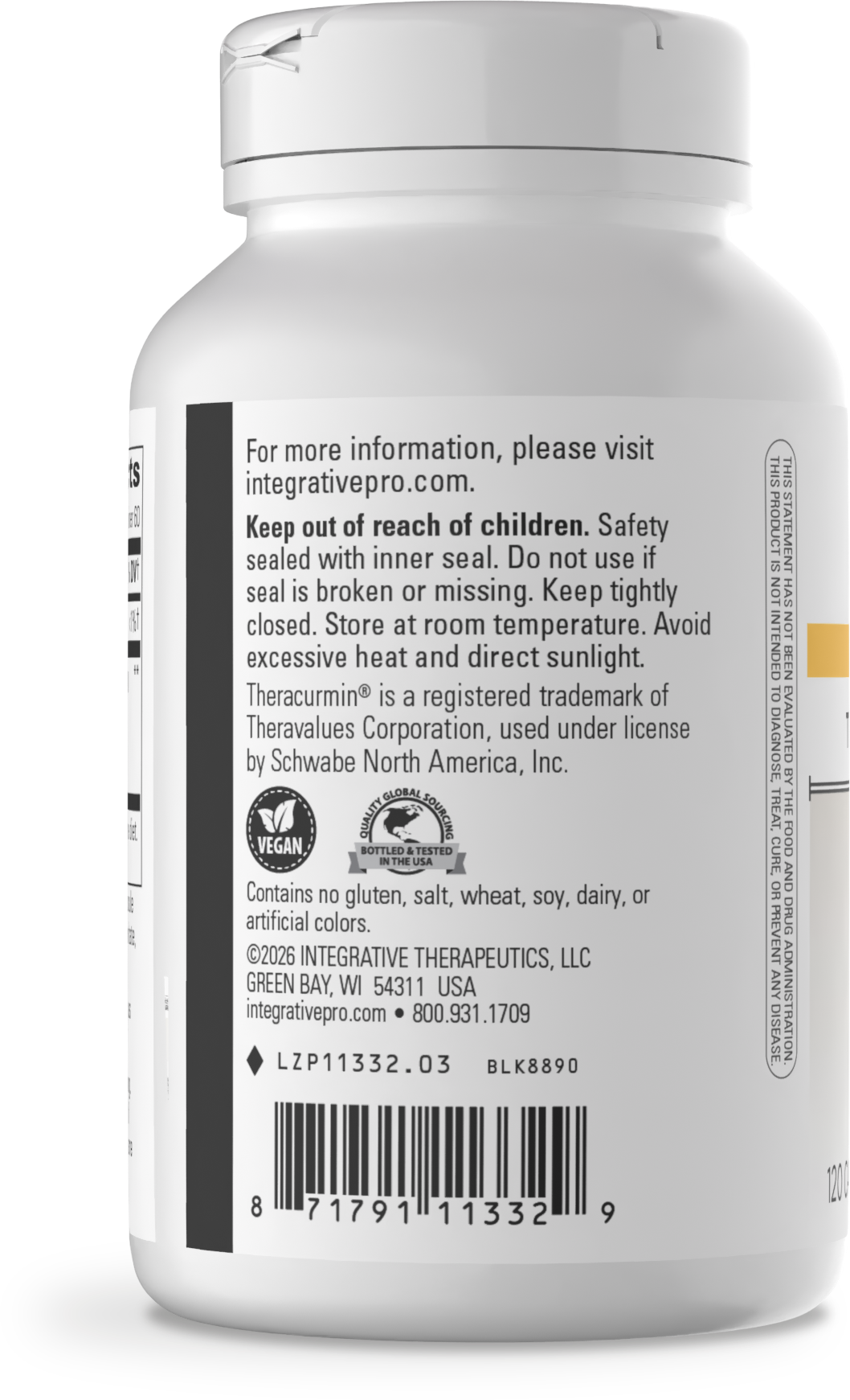 <{%MAIN6_11332%}>Nature's Way® | Theracurmin HP - left side of pack