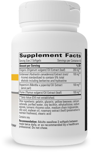 Nature's Way® | Y Formula - right side of pack Sku:78289