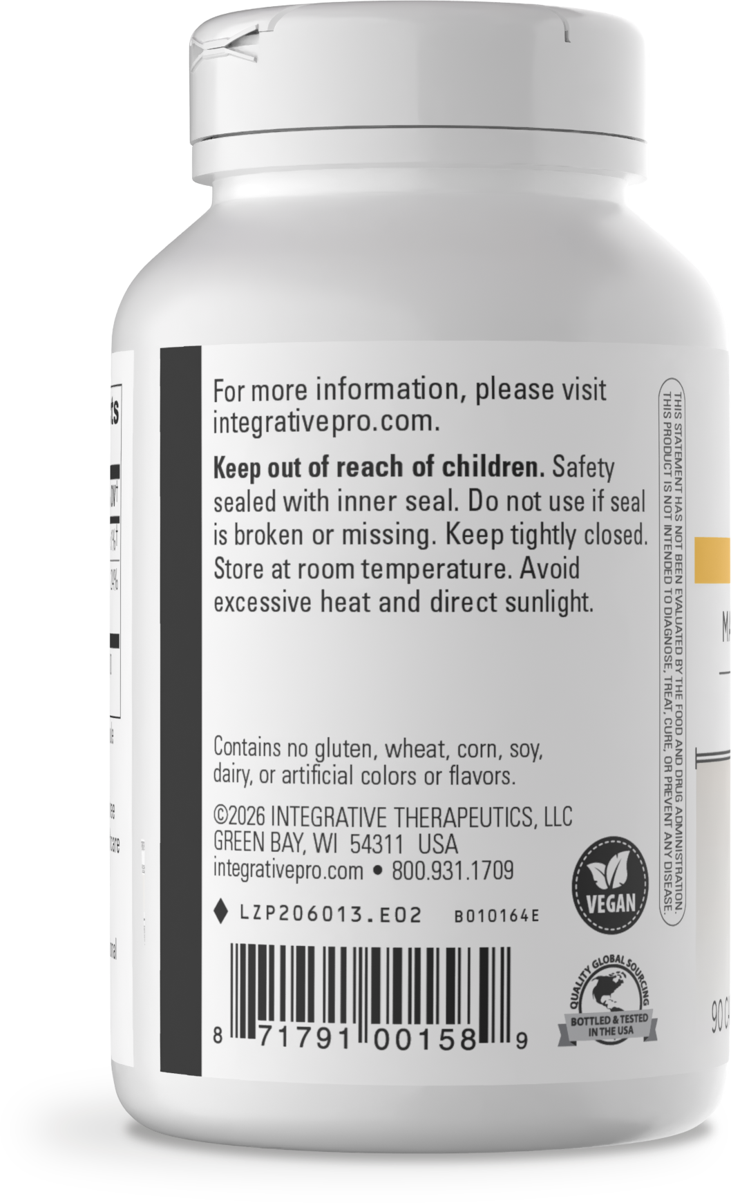 <{%MAIN2_206013%}>Nature's Way® | Magnesium Malate - left side of pack