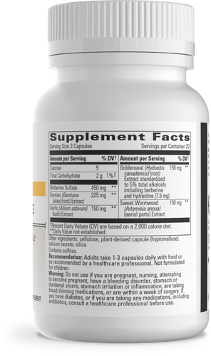 Nature's Way® | GI PhytoBalance - right side of pack Sku:16143