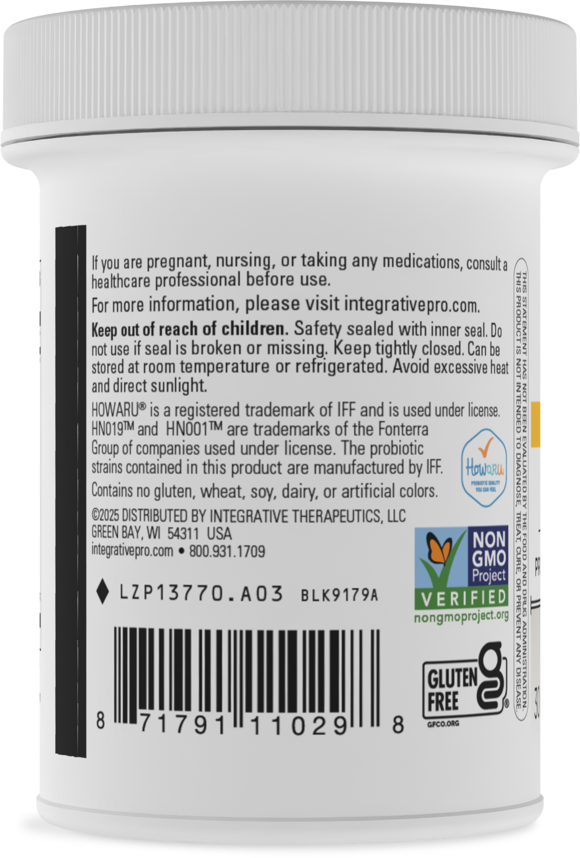 <{%MAIN2_13770%}>Nature's Way® | Pro-Biome - left side of pack