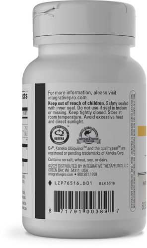 Nature's Way® | UBQH (100mg) - left side of pack Sku:76516