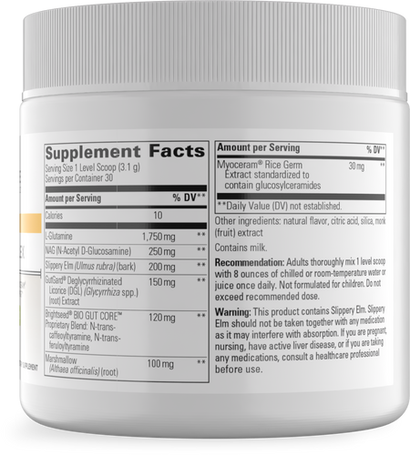 Nature's Way® | Barrier Complex Drink Mix - right side of pack Sku:16024