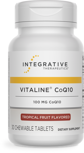 Nature's Way® | Vitaline CoQ10 (100mg), 30 chewables, Tropical Fruit Sku:76123