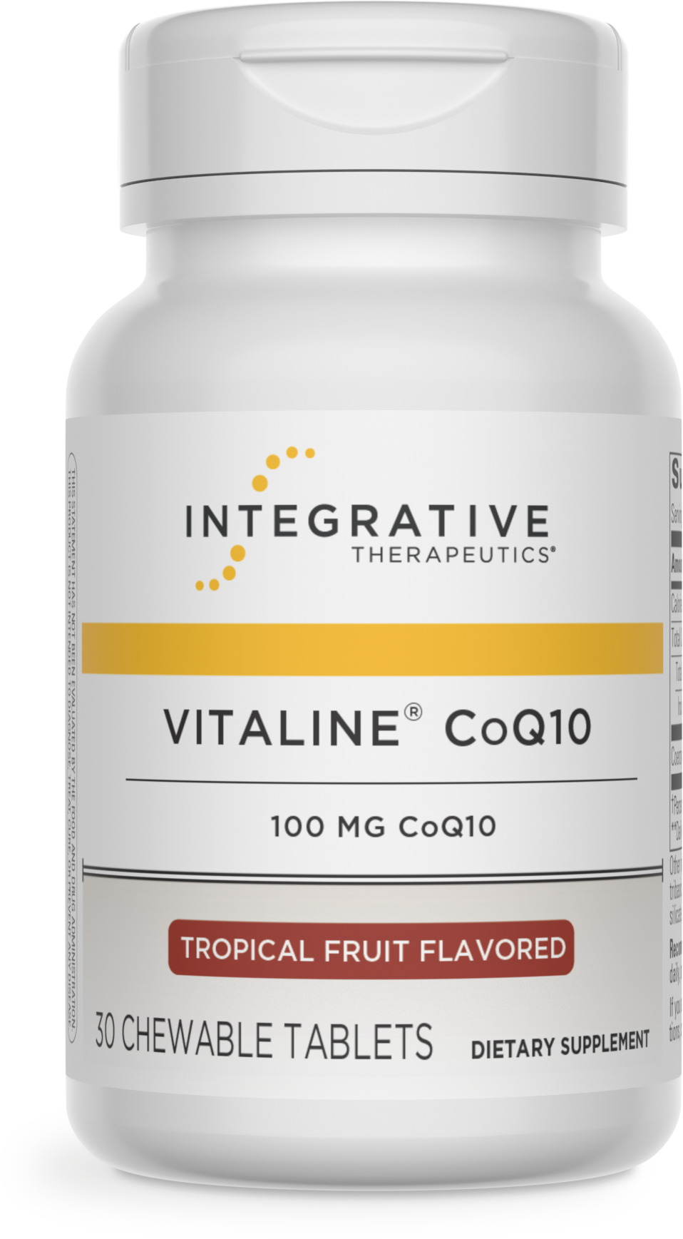 <{%PRIMARY_76123%}>Nature's Way® | Vitaline CoQ10 (100mg), 30 chewables, Tropical Fruit