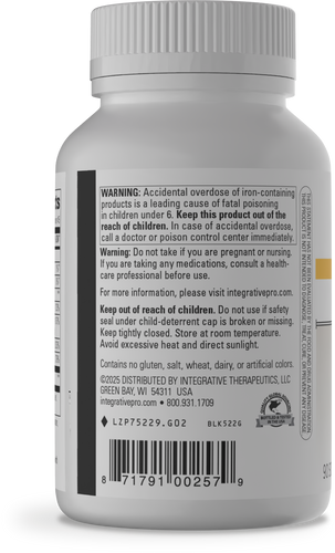 Nature's Way® | Iron Complex - left side of pack Sku:75229