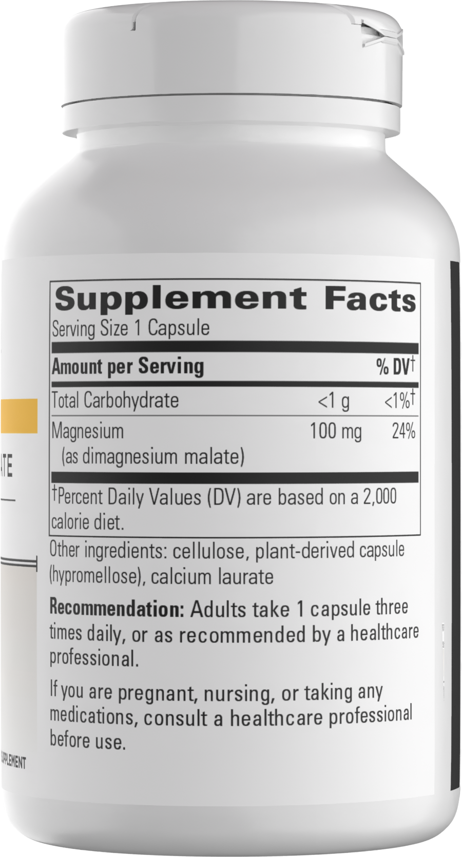 <{%MAIN1_206013%}>Nature's Way® | Magnesium Malate - right side of pack
