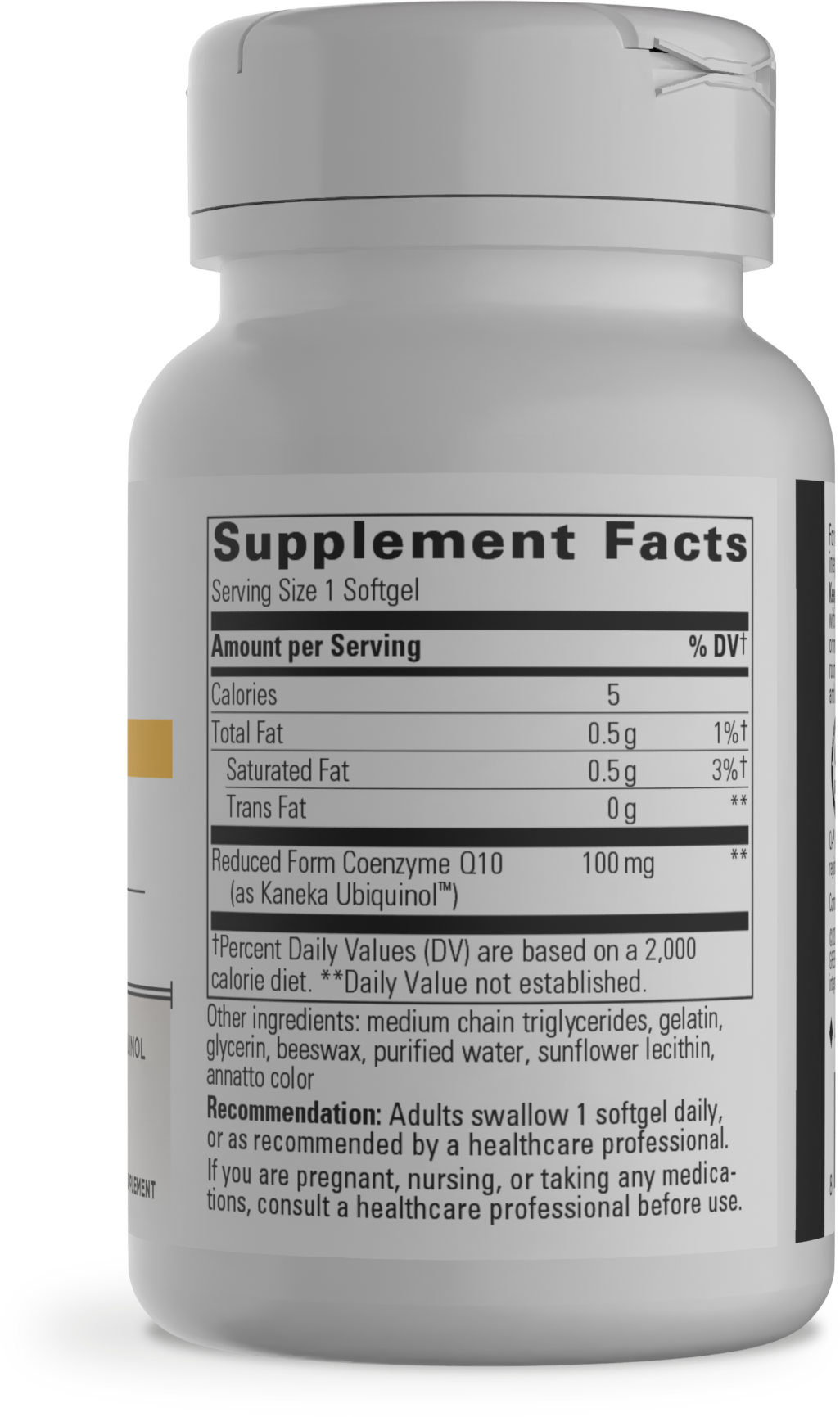 <{%MAIN1_76516%}>Nature's Way® | UBQH (100mg) - right side of pack