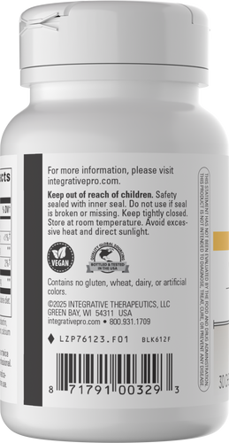 Nature's Way® | Vitaline CoQ10 (100mg) - left side of pack Sku:76123