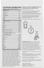 Nature's Way® | Physicians' Elemental Diet Dextrose Free - back of pack Sku:12264A
