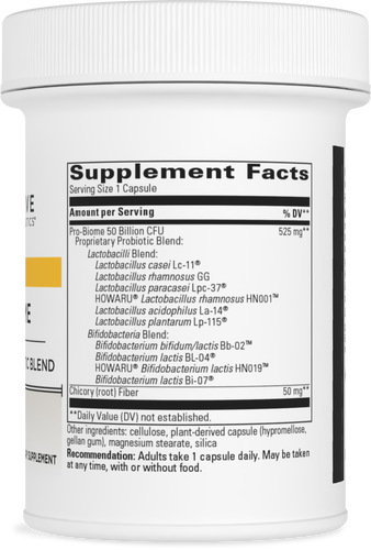 Nature's Way® | Pro-Biome - right side of pack Sku:13770