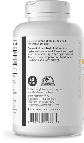 Nature's Way® | Vitamin C With Quercetin - left side of pack Sku:216011