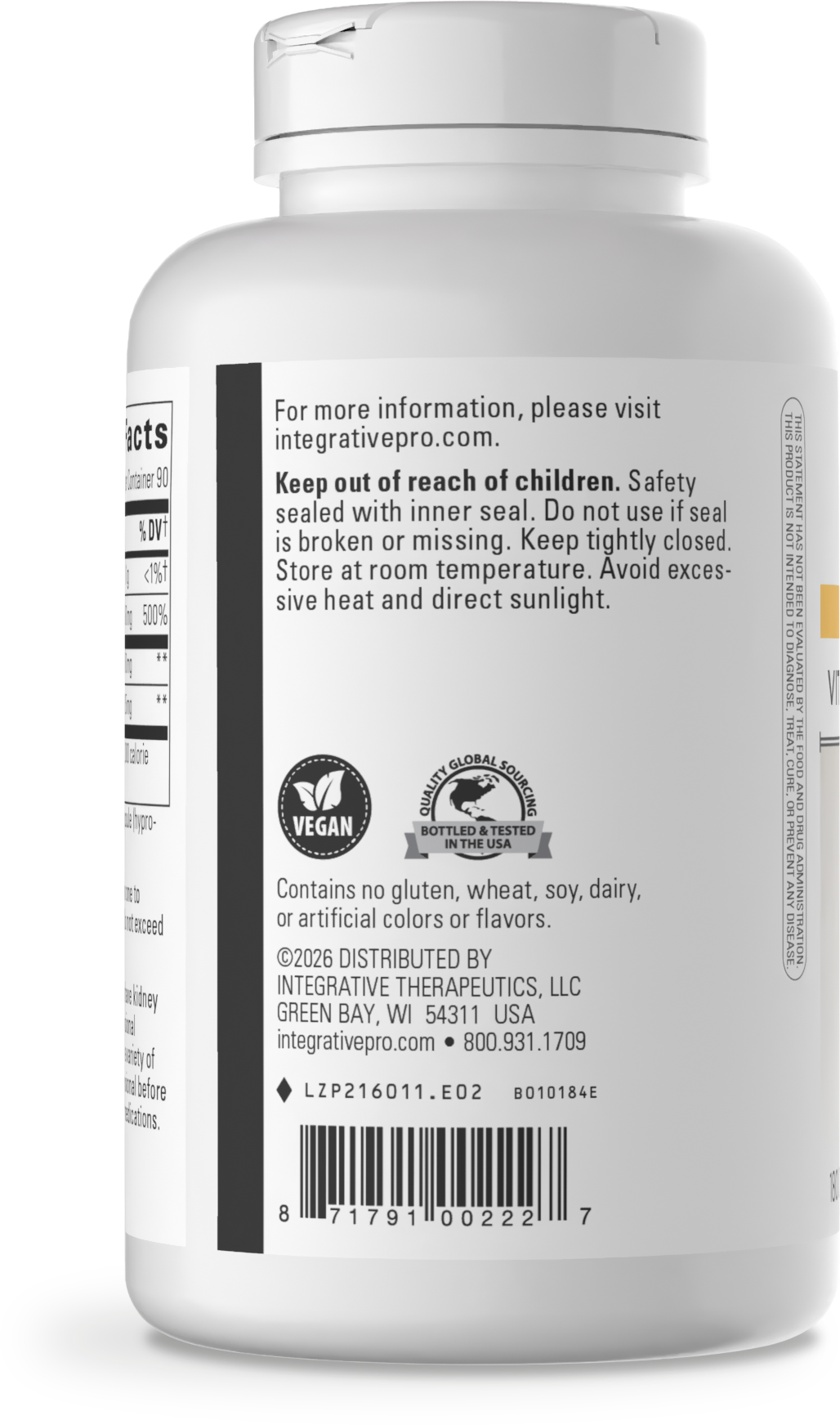 <{%MAIN2_216011%}>Nature's Way® | Vitamin C With Quercetin - left side of pack