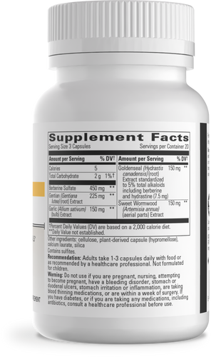 Nature's Way® | Para-Gard - right side of pack Sku:136008