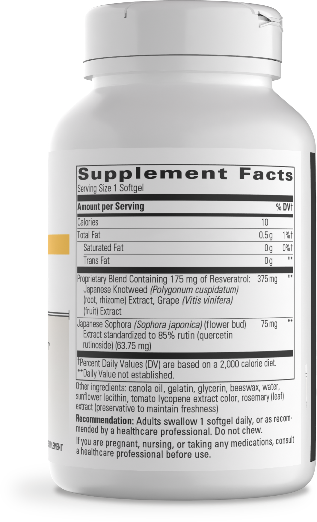 <{%MAIN1_75836%}>Nature's Way® | Resveratrol Ultra HP - right side of pack