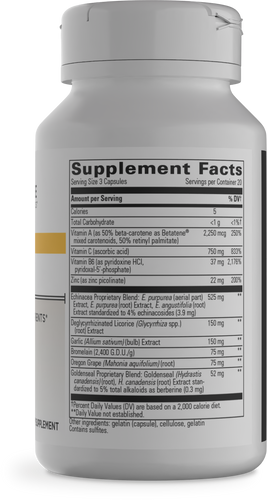 Nature's Way® | EHB - right side of pack Sku:166007