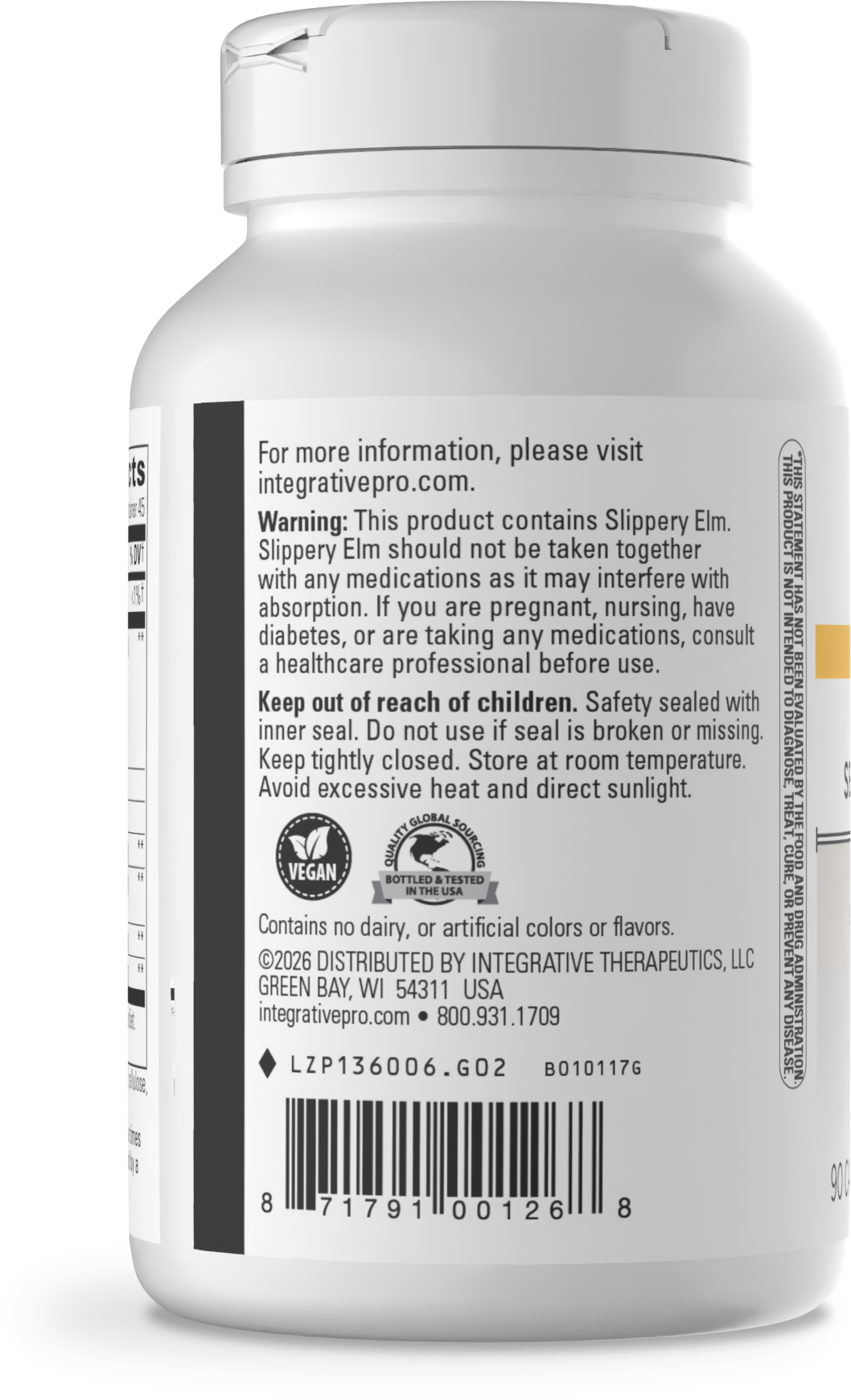 <{%MAIN2_136006%}>Nature's Way® | Similase Sensitive Stomach - left side of pack
