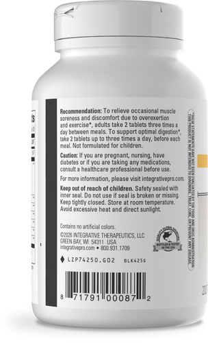 Nature's Way® | Bio-Zyme - left side of pack Sku:74250