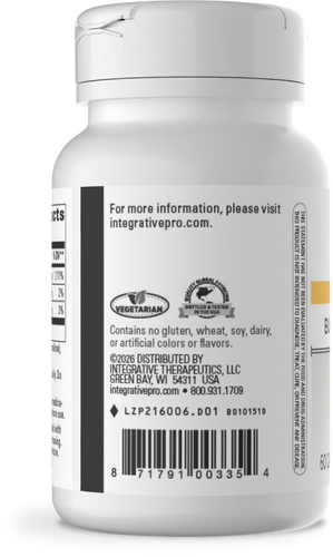 Nature's Way® | Buffered Vitamin C - left side of pack Sku:216006