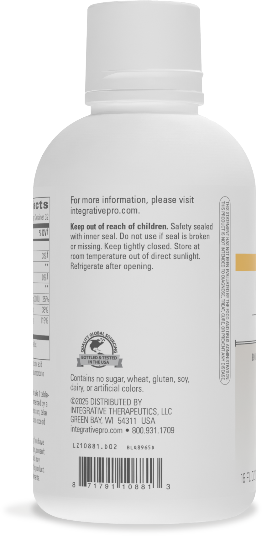 <{%MAIN2_10881%}>Nature's Way® | Liquid Calcium Magnesium (1:1) - left side of pack