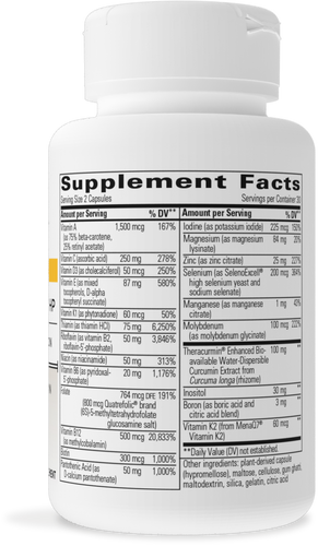 Nature's Way® | Clinical Nutrients HP - right side of pack Sku:12916