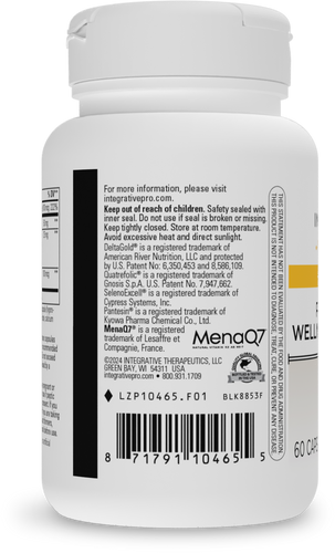 Nature's Way® | ProThrivers Wellness Multivitamin - left side of pack Sku:10465