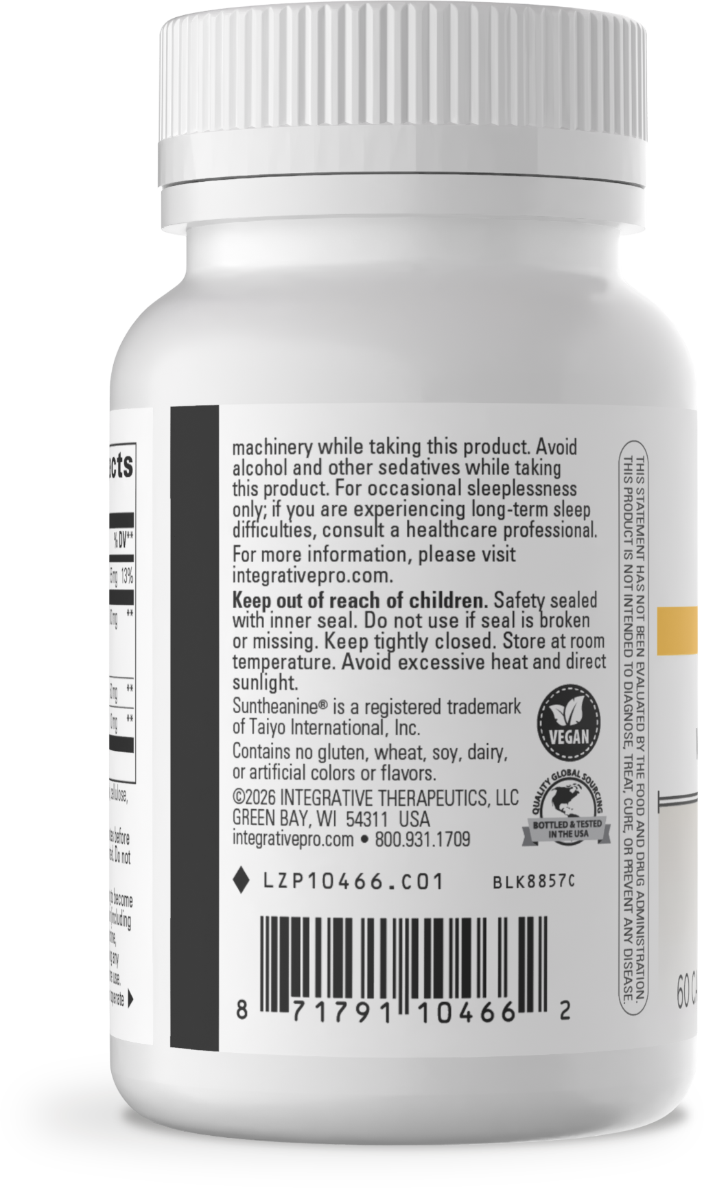 <{%MAIN2_10466%}>Nature's Way® | ProThrivers Wellness Sleep - left side of pack