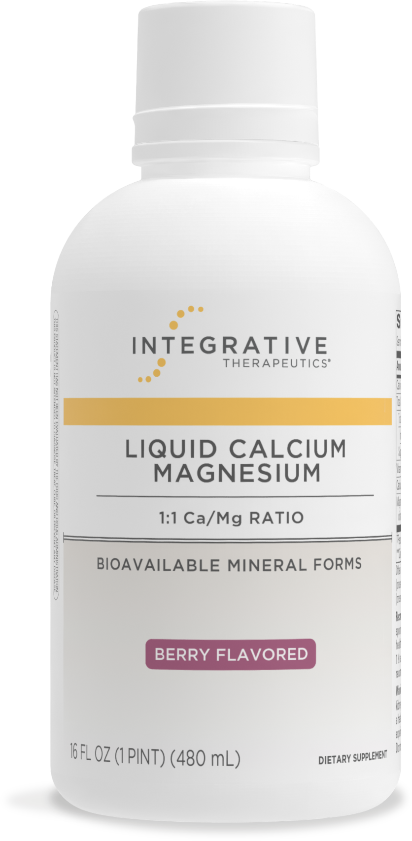 <{%PRIMARY_10881%}>Nature's Way® | Liquid Calcium Magnesium (1:1), 16 fl oz (480 ml), Berry