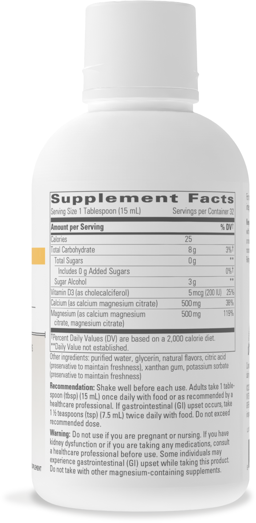 <{%MAIN1_10881%}>Nature's Way® | Liquid Calcium Magnesium (1:1) - right side of pack
