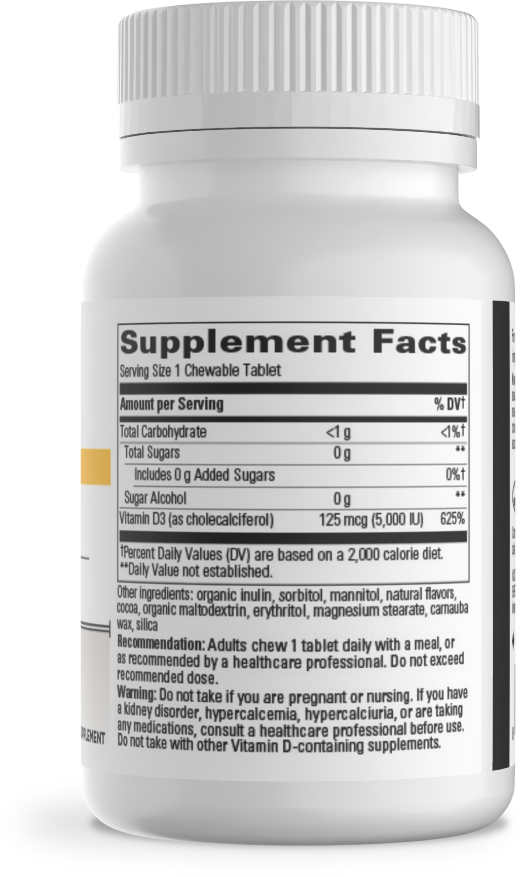 <{%MAIN1_70654%}>Nature's Way® | Vitamin D3 (125mcg) - right side of pack