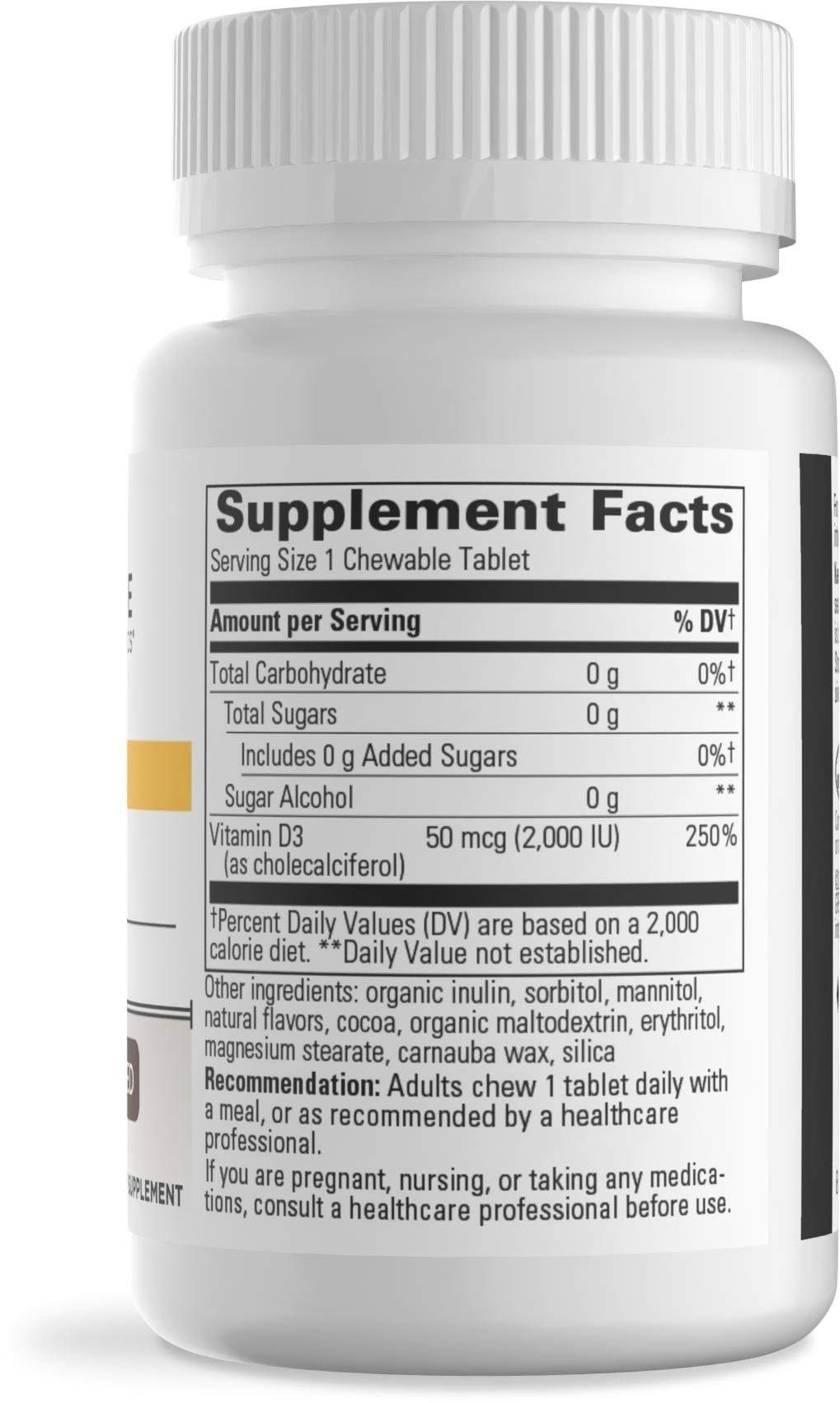 <{%MAIN1_76912%}>Nature's Way® | Vitamin D3 (50mcg) - right side of pack