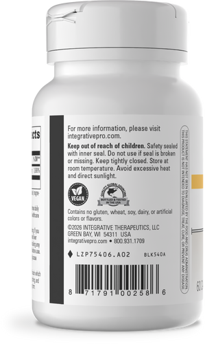 Nature's Way® | Flush-Free Niacin - left side of pack Sku:75406