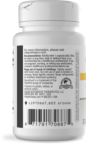 Nature's Way® | Enterogenic Intensive 100 - left side of pack Sku:70667
