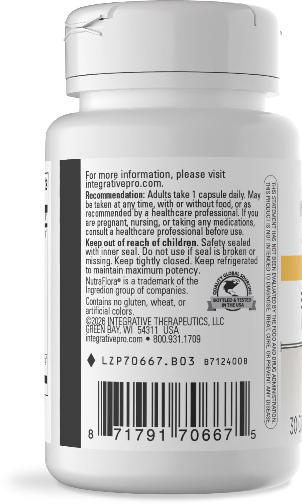 <{%MAIN2_70667%}>Nature's Way® | Enterogenic Intensive 100 - left side of pack