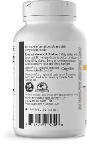 Nature's Way® | ProThrivers Wellness Brain - left side of pack Sku:10530