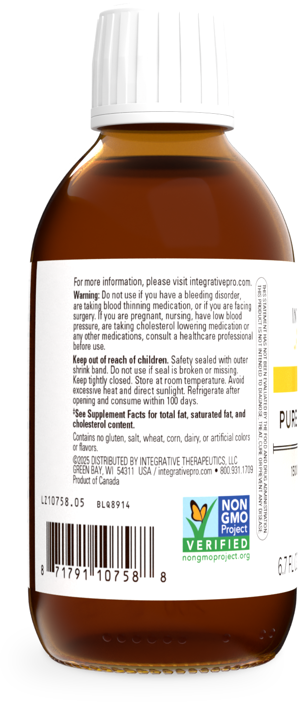 <{%MAIN2_10758%}>Nature's Way® | Pure Omega Liquid - left side of pack