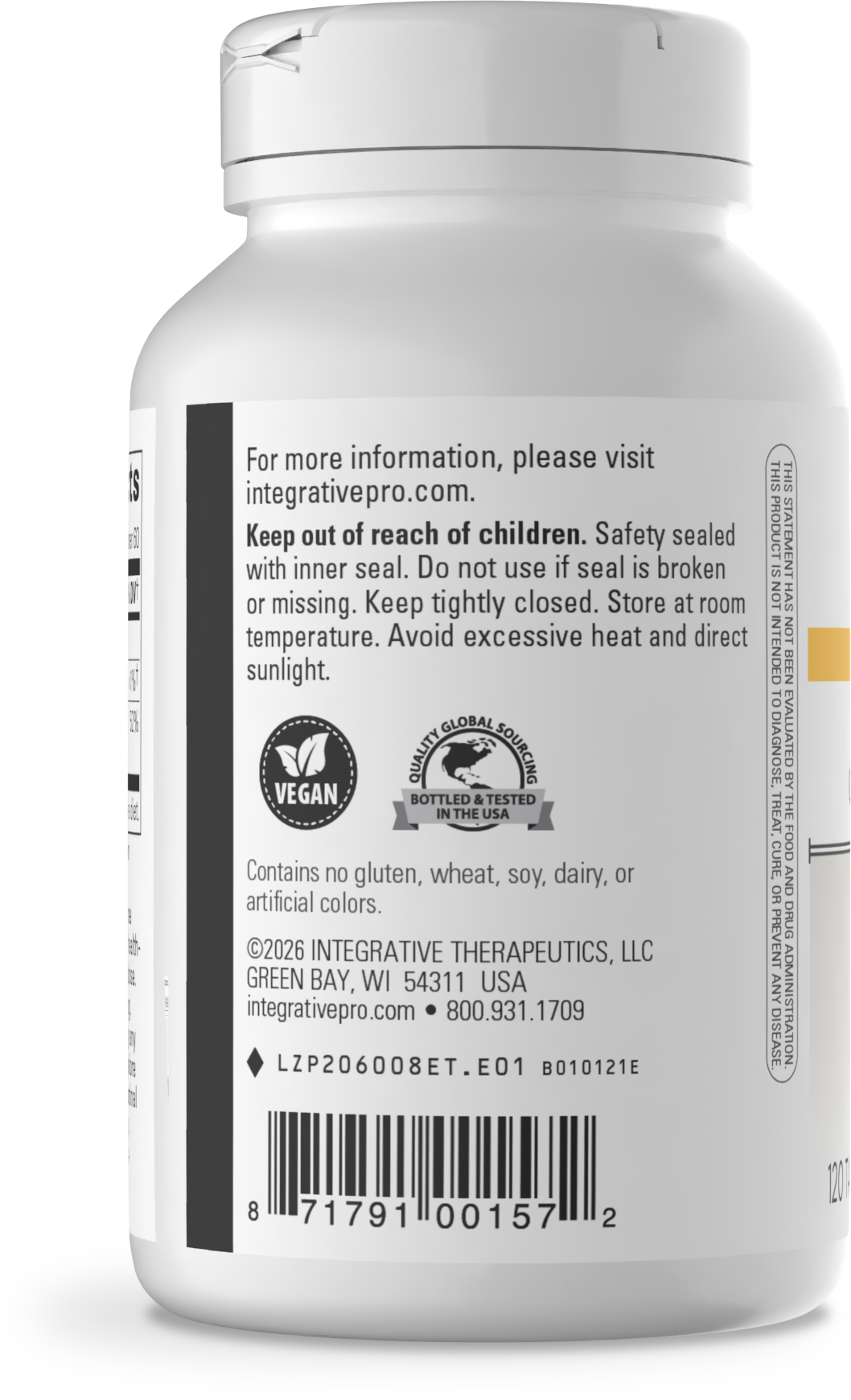 <{%MAIN2_206008ET%}>Nature's Way® | Magnesium Glycinate Plus - left side of pack