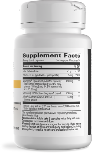 Nature's Way® | Neurologix - right side of pack Sku:13530