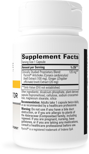Nature's Way® | Motility Activator - right side of pack Sku:12239