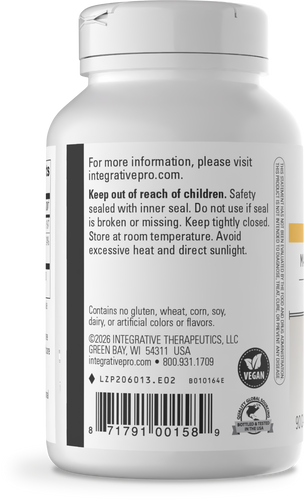 Nature's Way® | Magnesium Malate - left side of pack Sku:206013