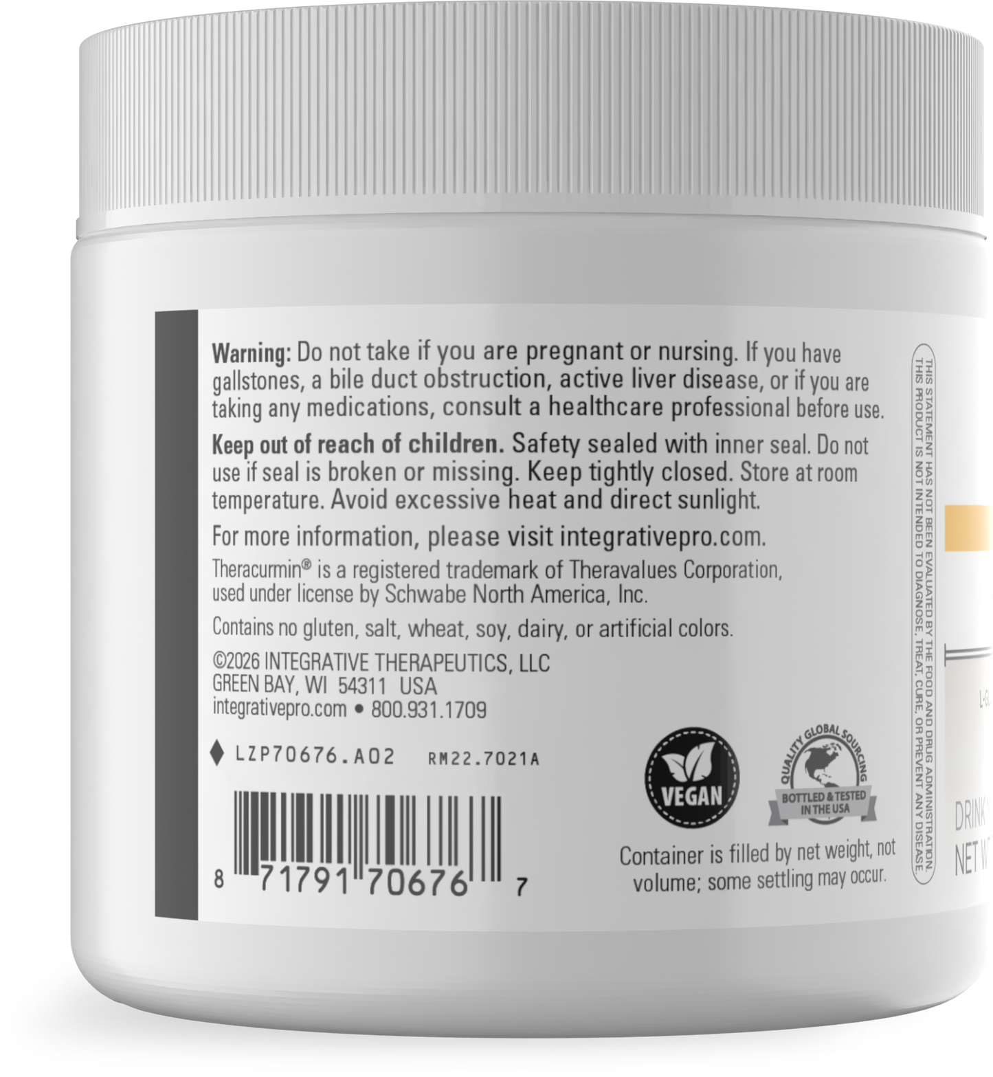 <{%MAIN2_70676%}>Nature's Way® | Glutamine Forté - left side of pack