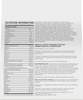 Nature's Way® | Physicians' Elemental Diet - back of pack Sku:11306