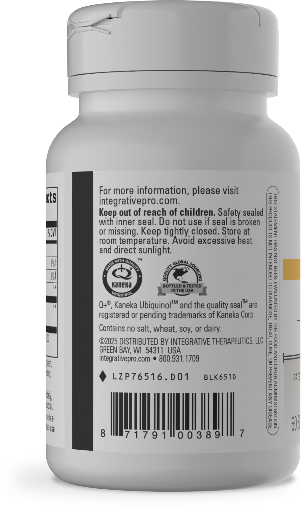 <{%MAIN2_76516%}>Nature's Way® | UBQH (100mg) - left side of pack