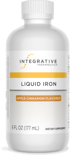 Nature's Way® | Liquid Iron, 6 fl oz (177 ml), Apple Cinnamon Sku:206004ET