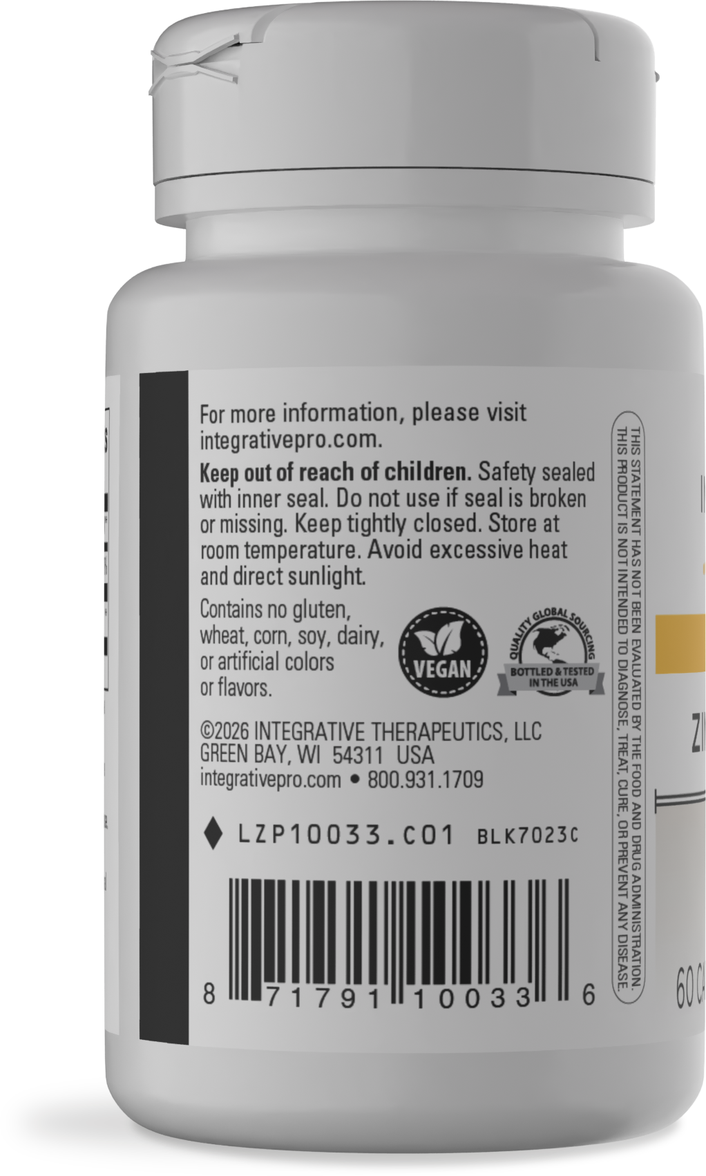 <{%MAIN2_10033%}>Nature's Way® | Zinc-Carnosine - left side of pack