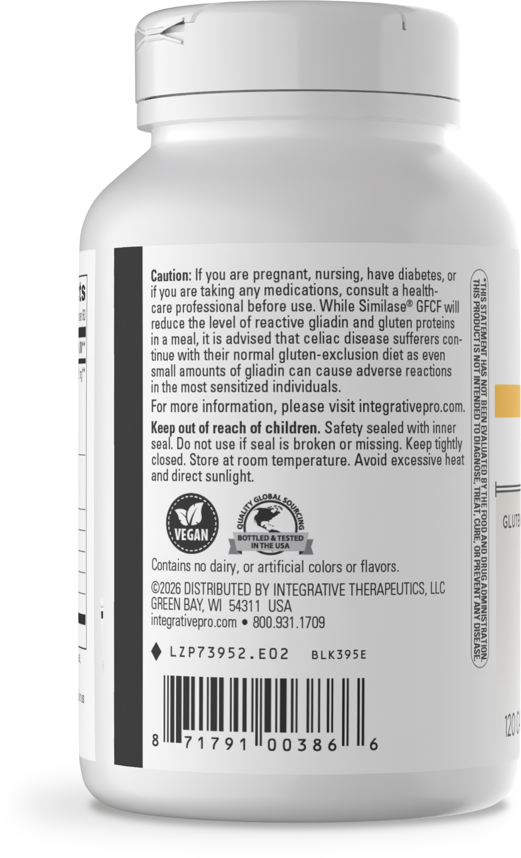 <{%MAIN2_73952%}>Nature's Way® | Similase GFCF - left side of pack