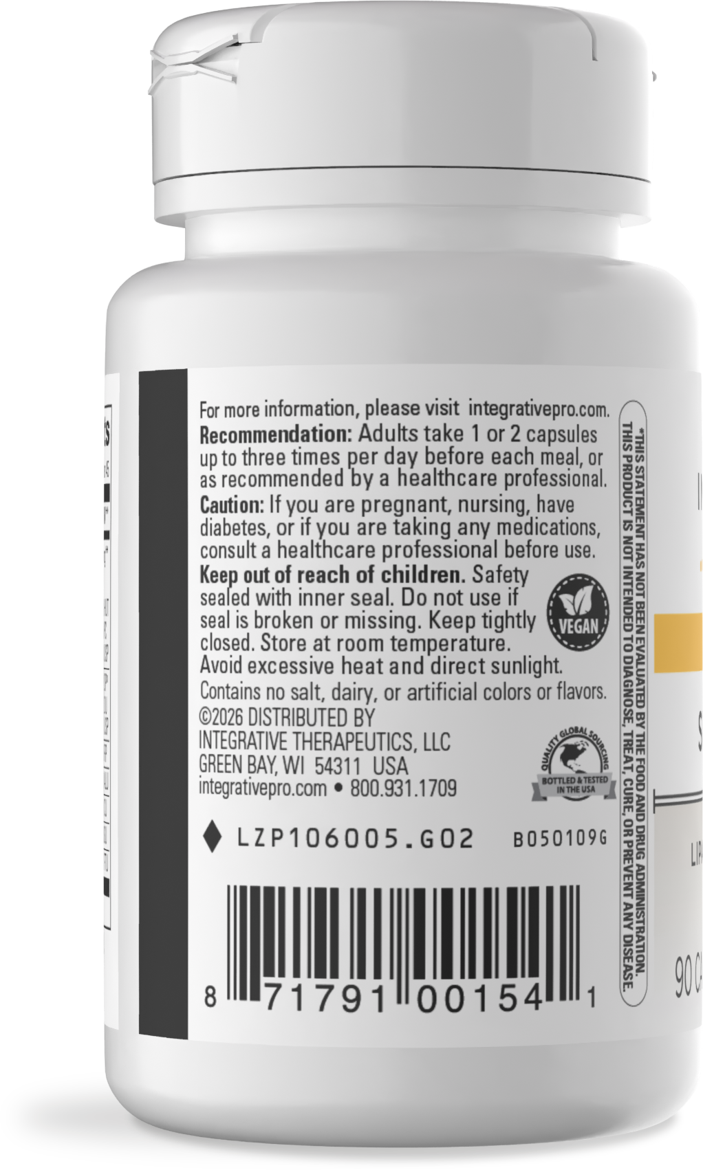 <{%MAIN2_106005%}>Nature's Way® | Similase Lipo - left side of pack